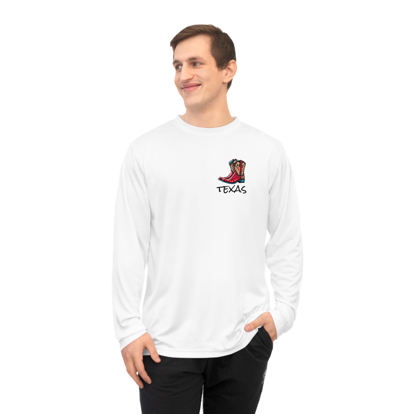 Texas Boots - Unisex Performance Long Sleeve Shirt