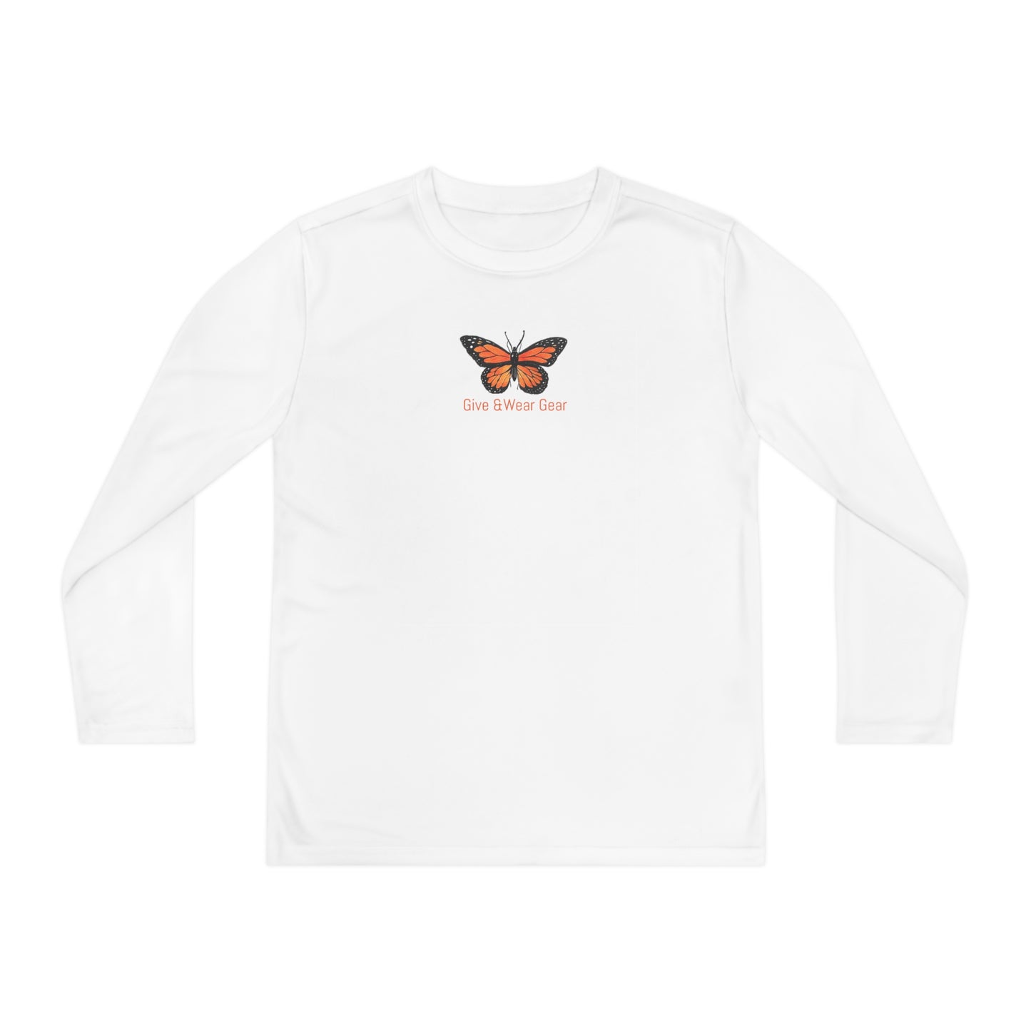 Monarch Butterfly - Youth Long Sleeve Competitor Tee