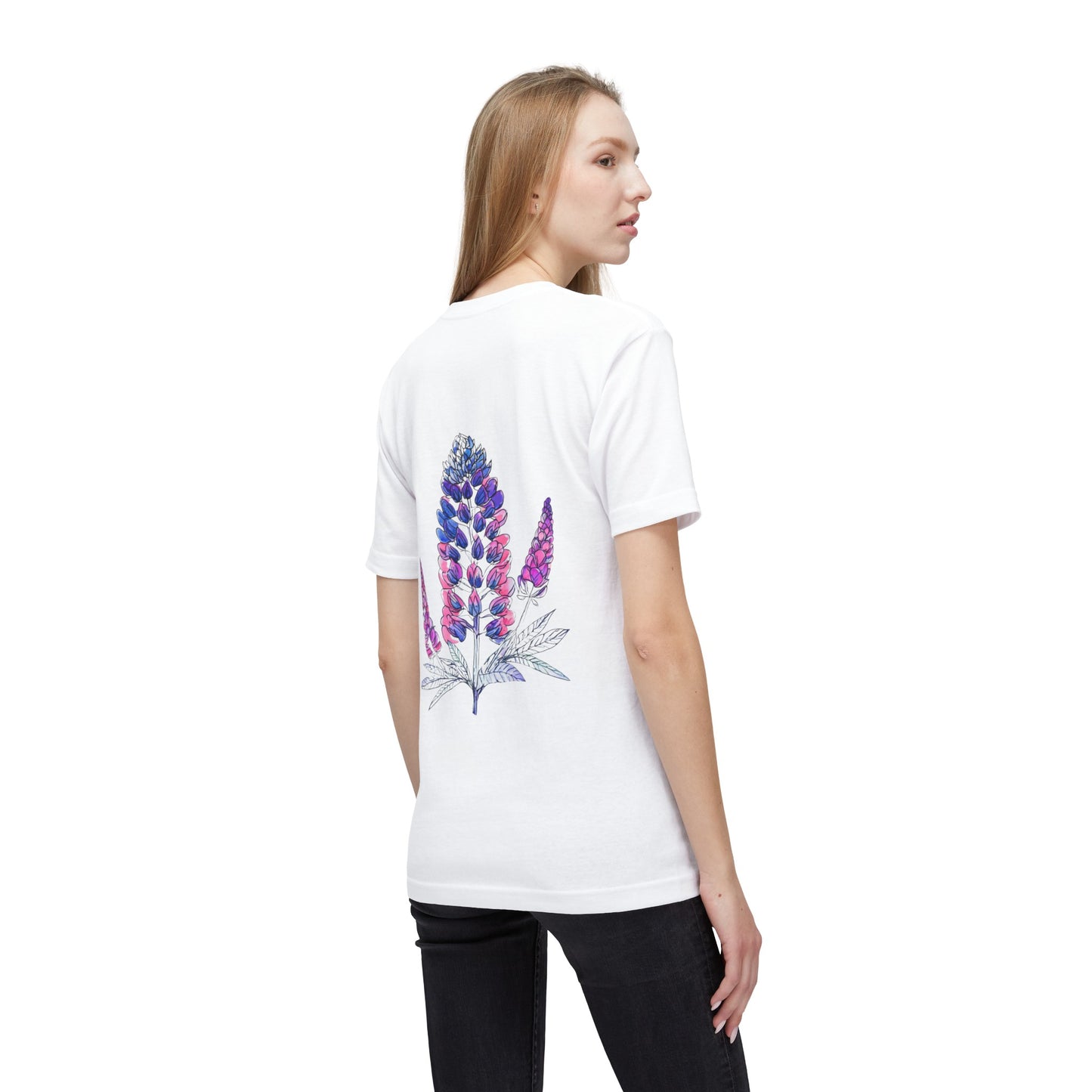 Texas Bluebonnet - Unisex Midweight T-shirt, Made in US