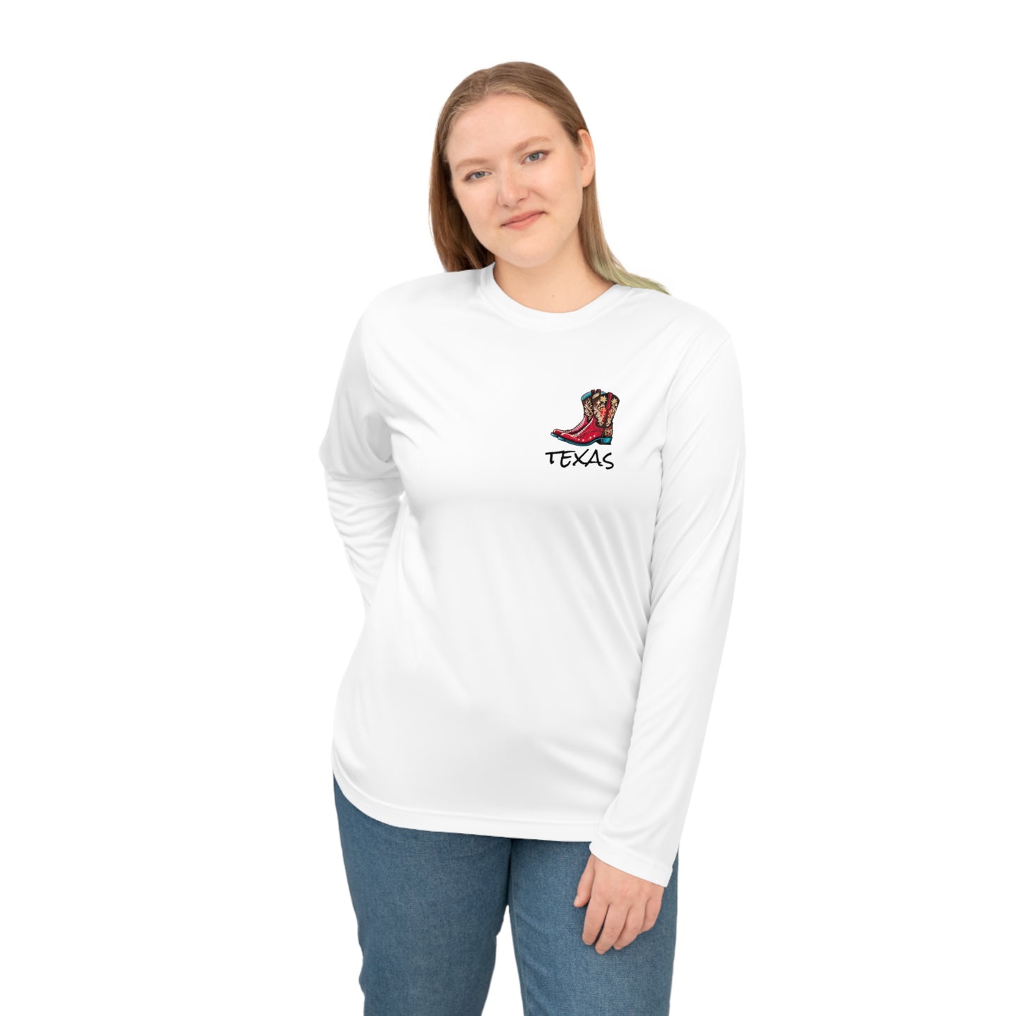 Texas Boots - Unisex Performance Long Sleeve Shirt